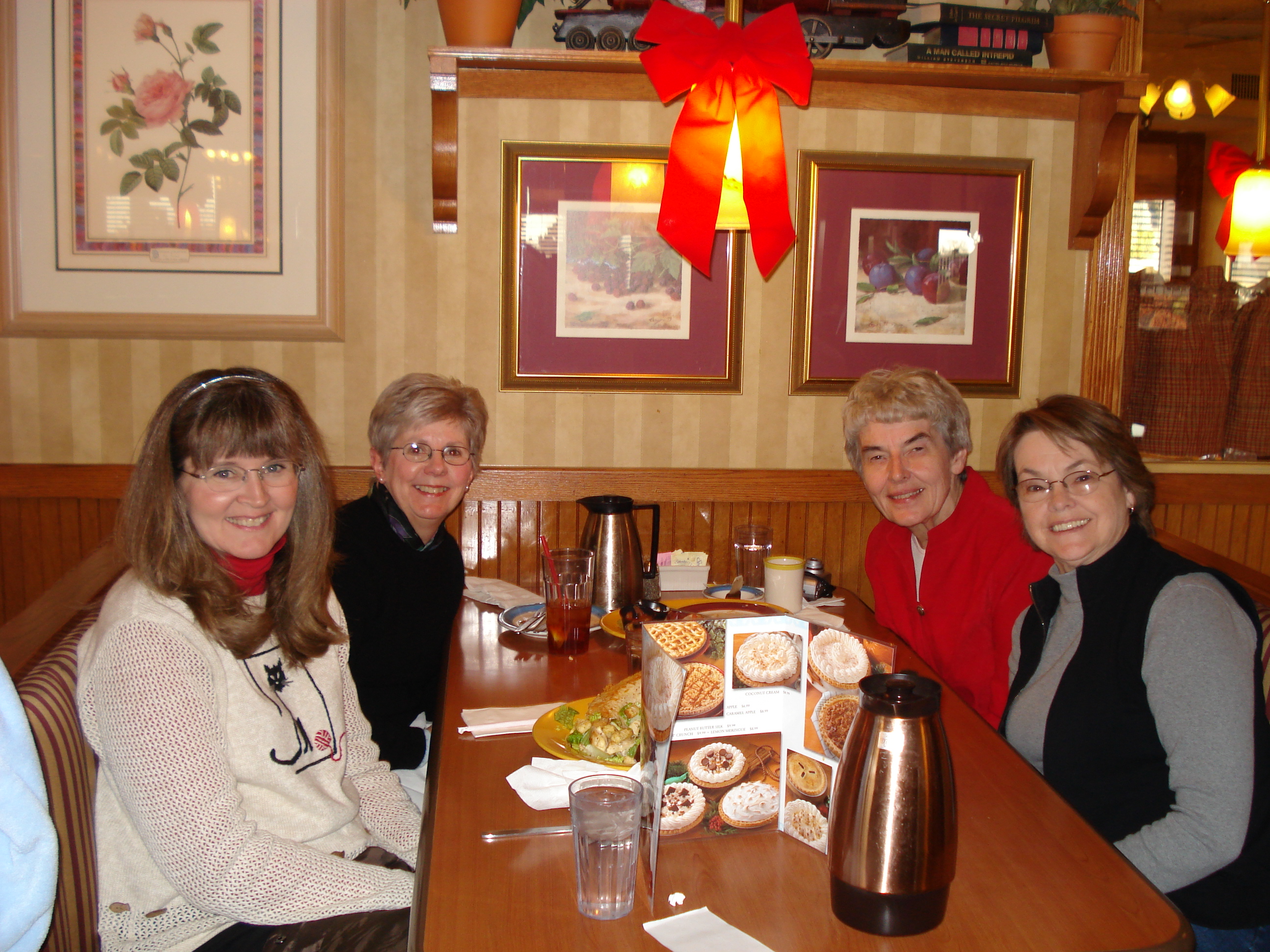 Marianne , Marilyn , Shirley , and Barbara .Iowa gister sisters!
