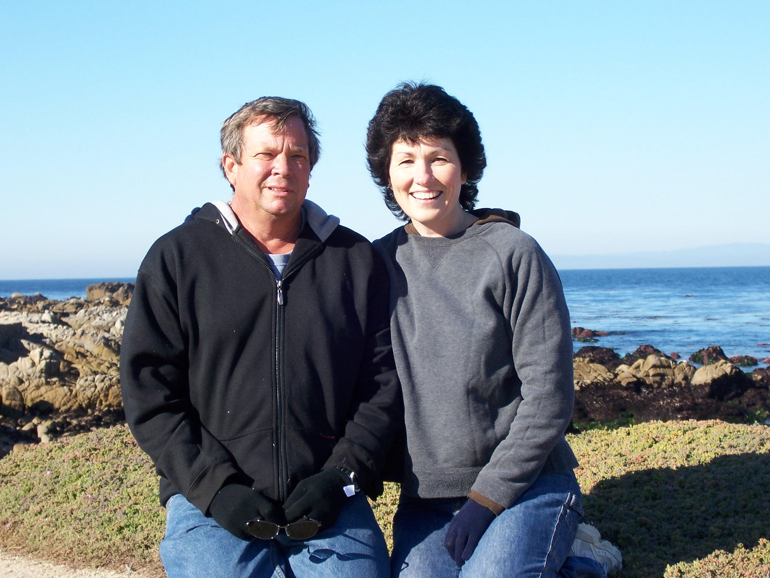 Michele and Carl in Monterey