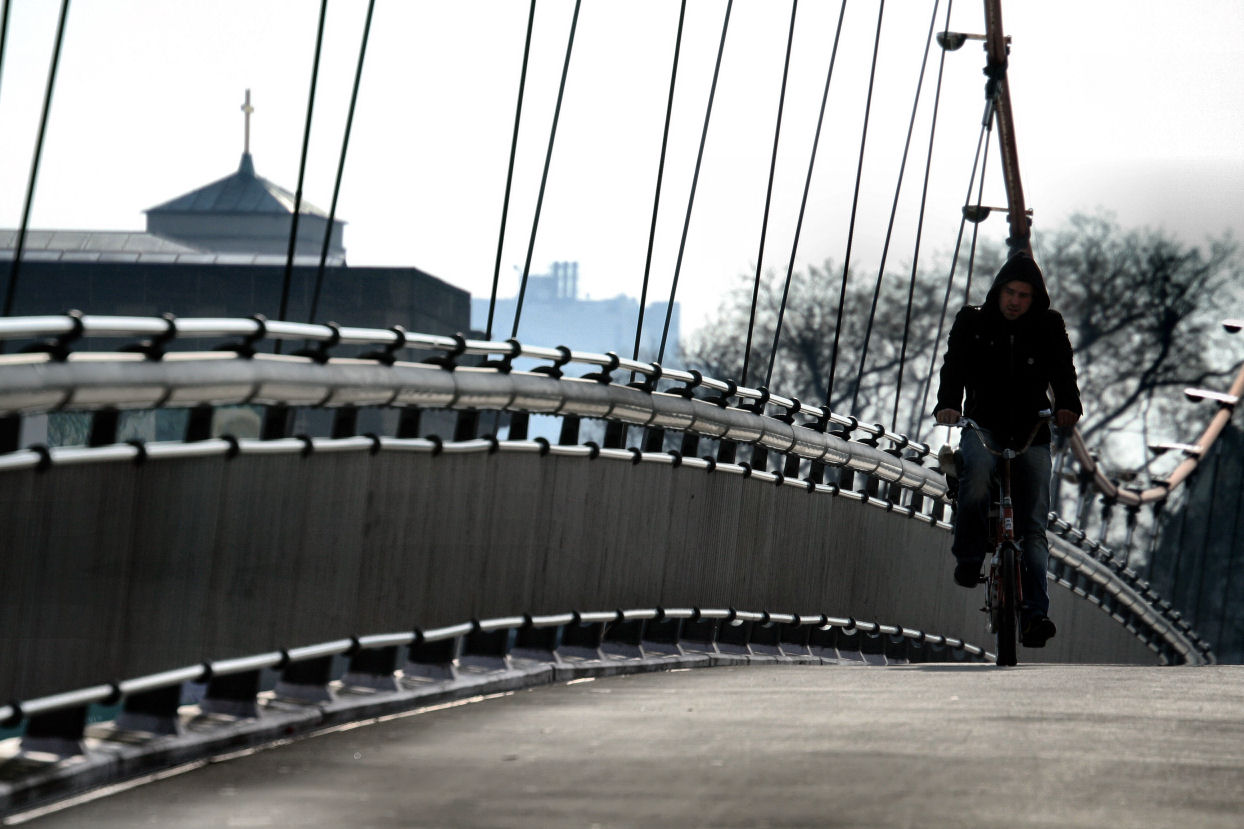 <b>man on bike</b>