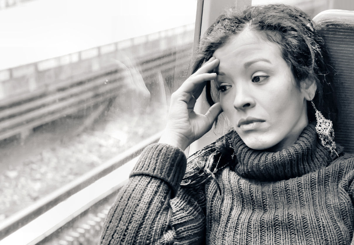 early morning train ride contemplation