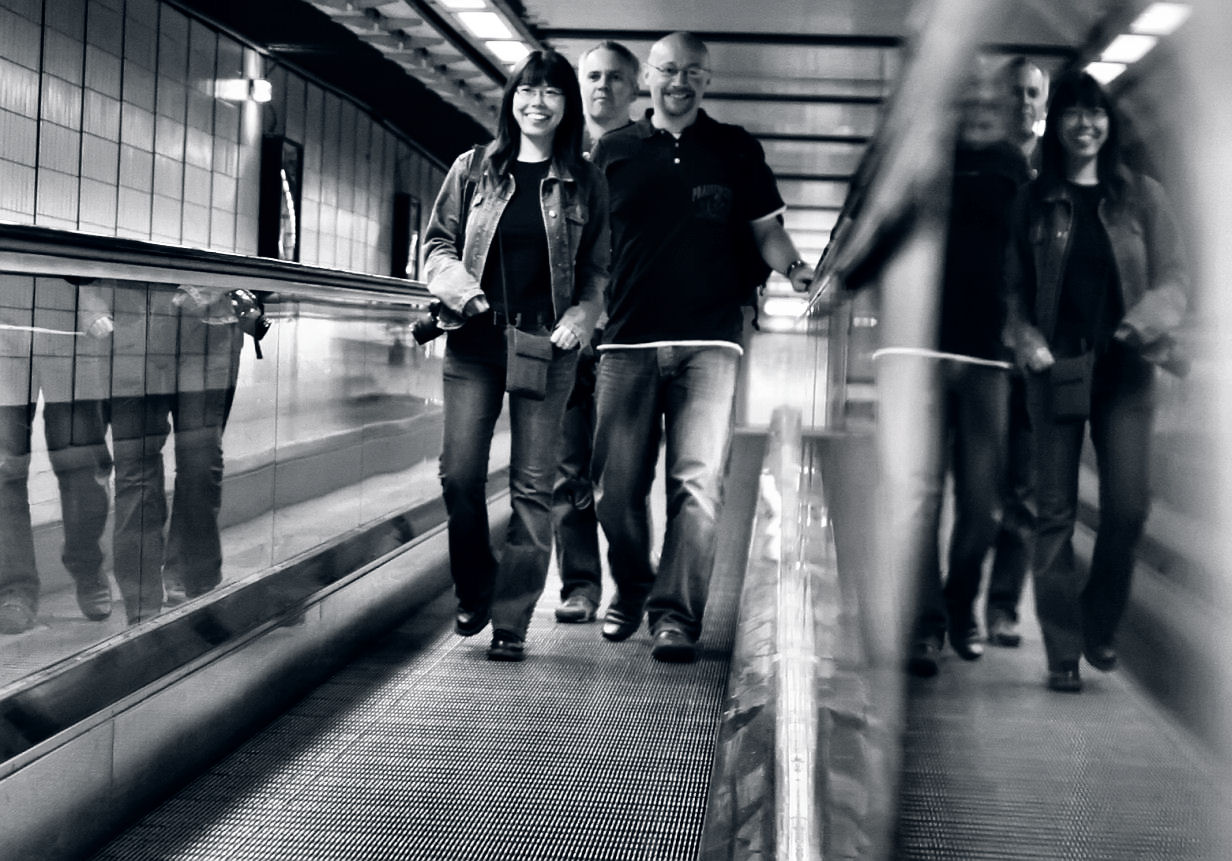 subway riders