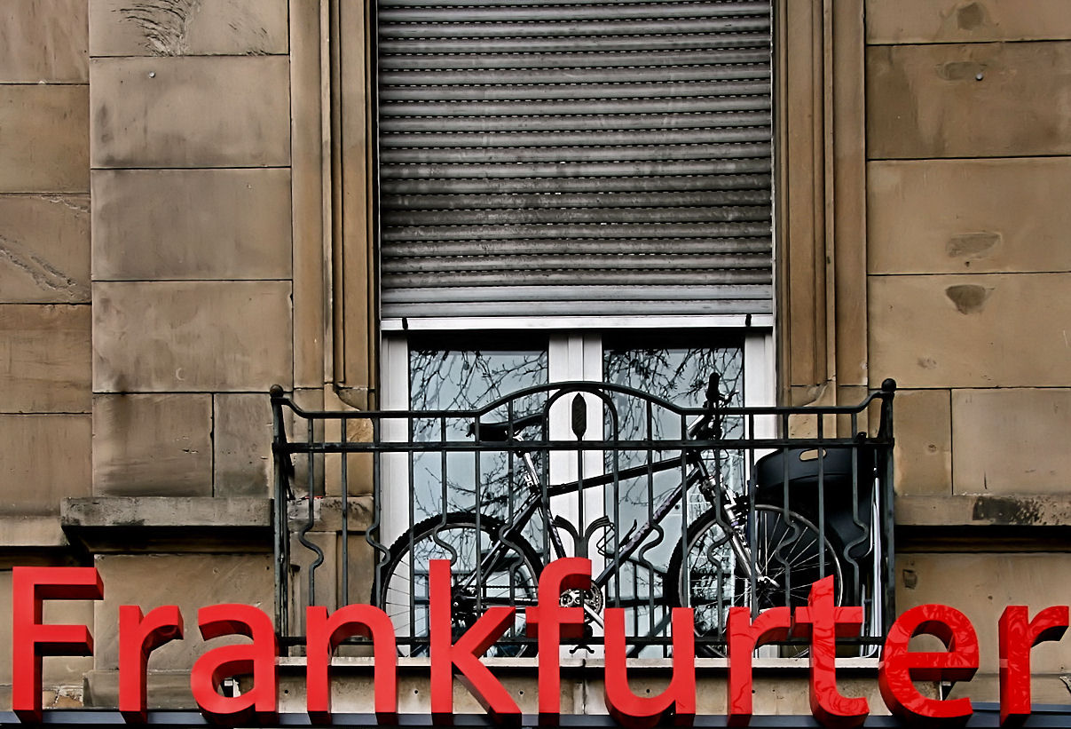 bike`s parking place  francfort style...
