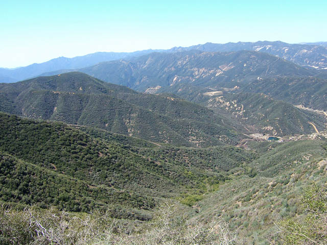 Trail from Ranch Lake up to Ridge