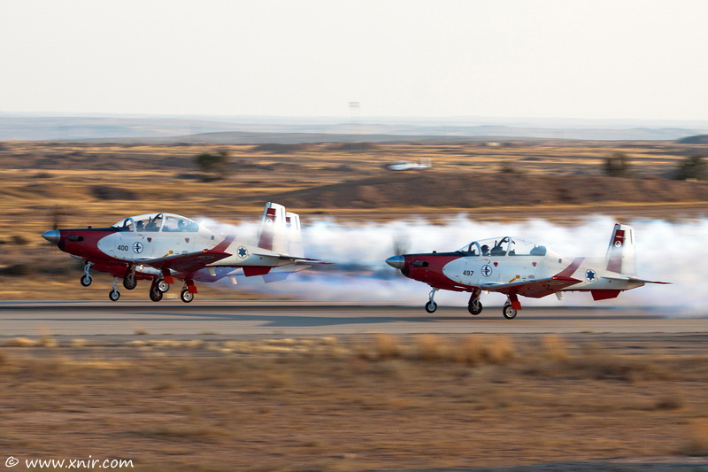 Israel Air Force Flight Academy course #162 graduation and Air Show