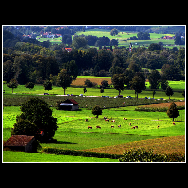 Weilheim landscape ...