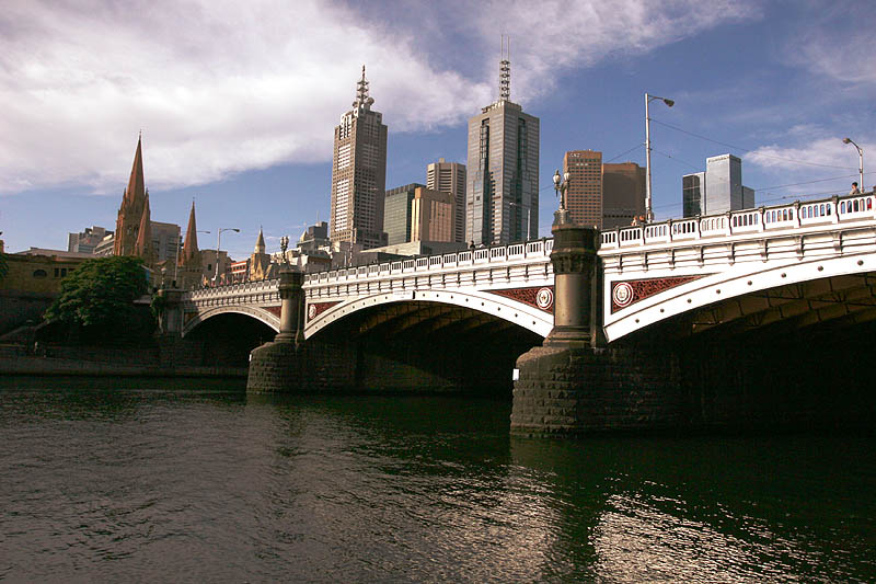 River Yarra and Princes Bridge