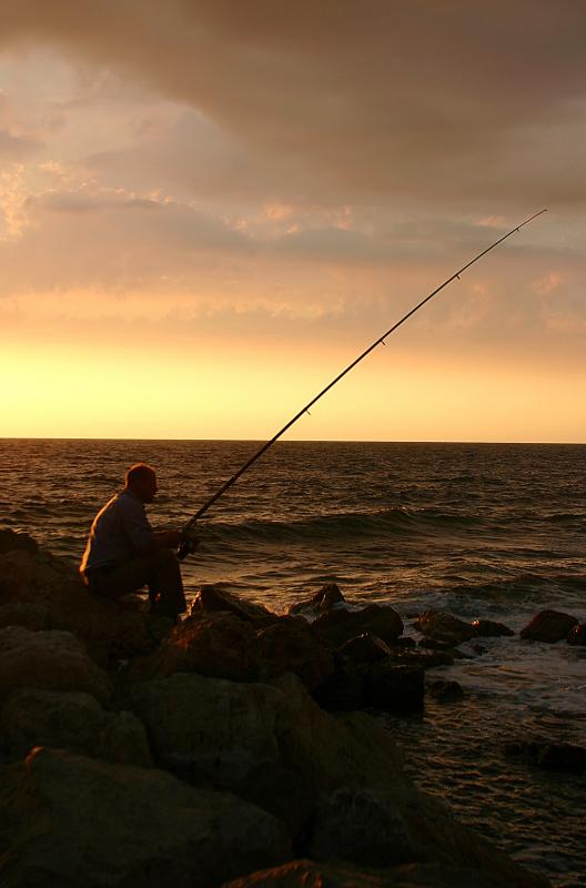 Sunset over Byblos, Lebanon