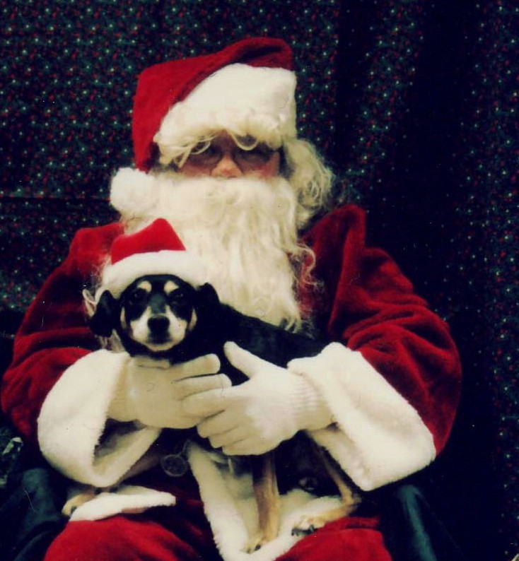MY SADIE AND SANTA