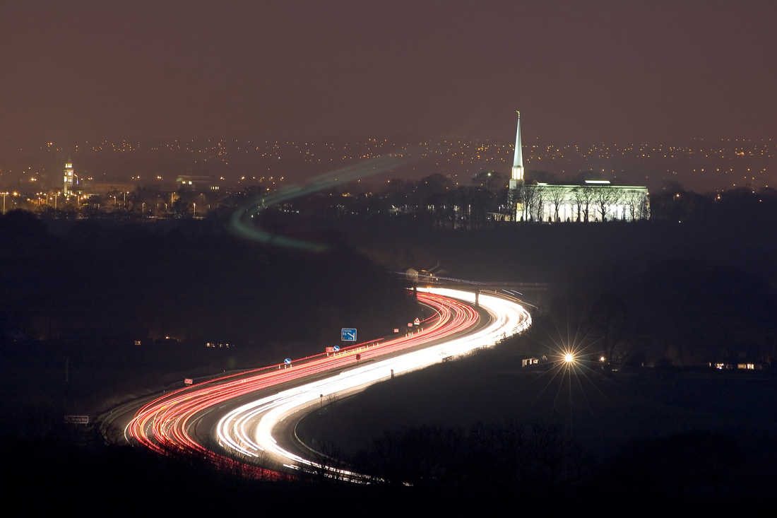 Ghostly Trails Over The Kingdom of Chorley