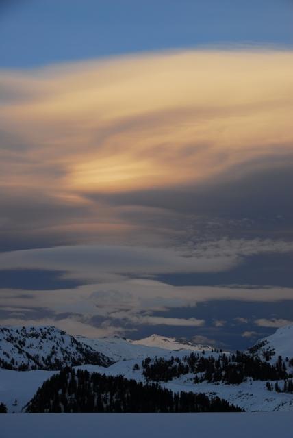 Sunset in Garibaldi Park