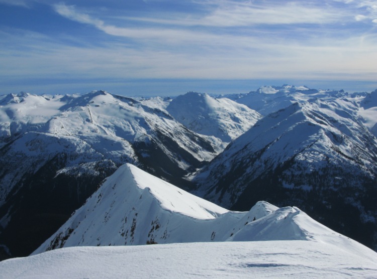 Views of the McBride Range from Wirl Wind Peak, Garibaldi Park