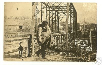 OK Pawhuska Bridge John Stink used 1913 $25.JPG