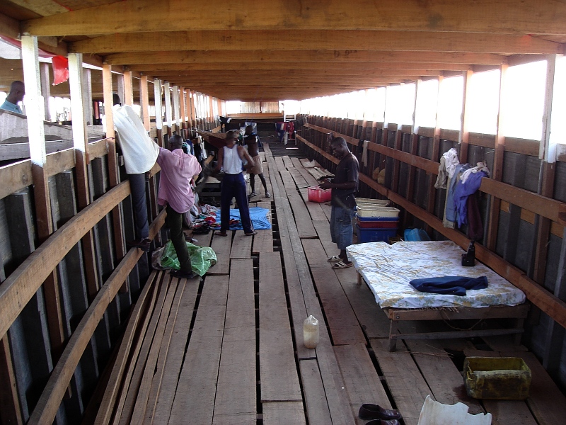 Inside Cargo Ship