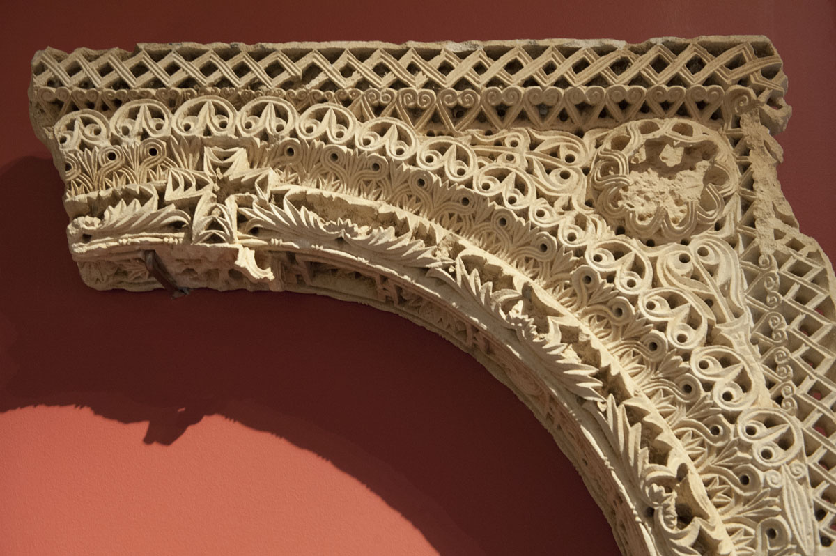 Antalya museum Part of a Byzantine arch 3284.jpg