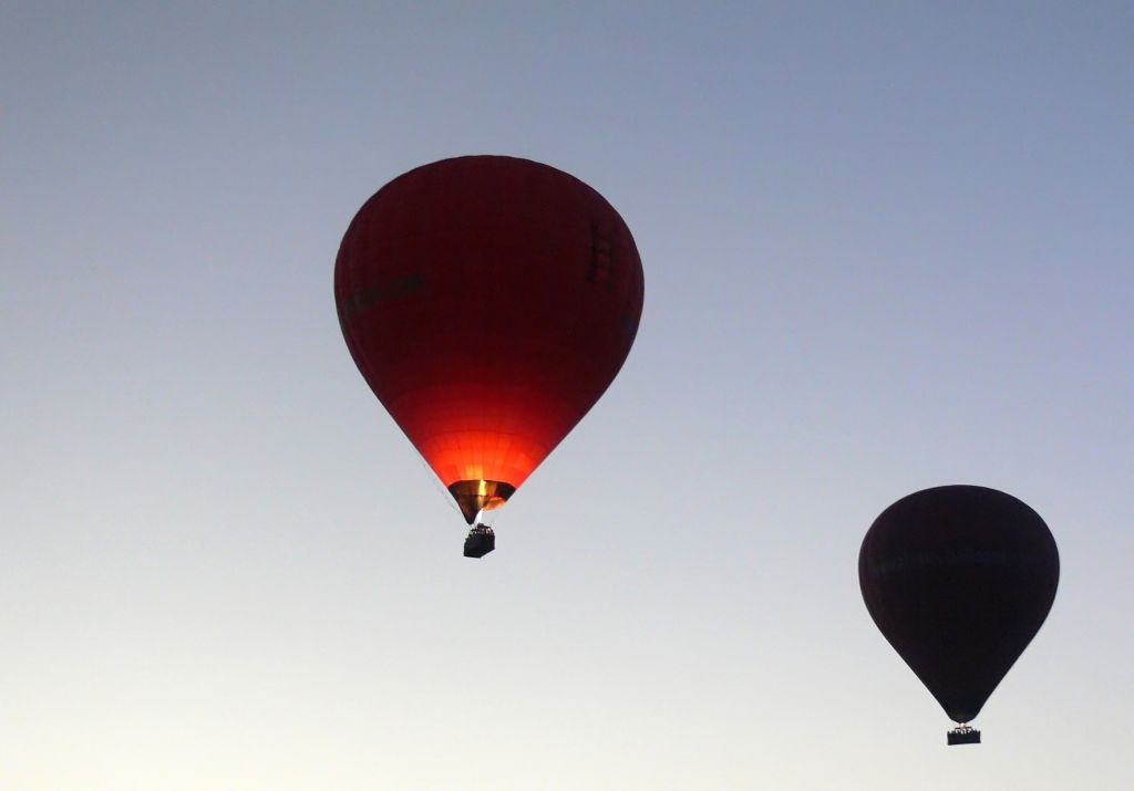 An Early Morning Hot-Air Balloon Ride in Luxor Egypt