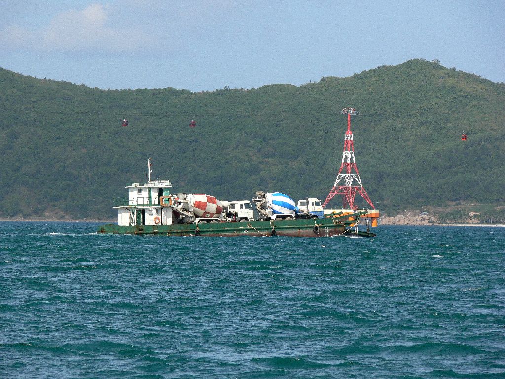 A Gondola from the Mainland to a 5-star Resort Island