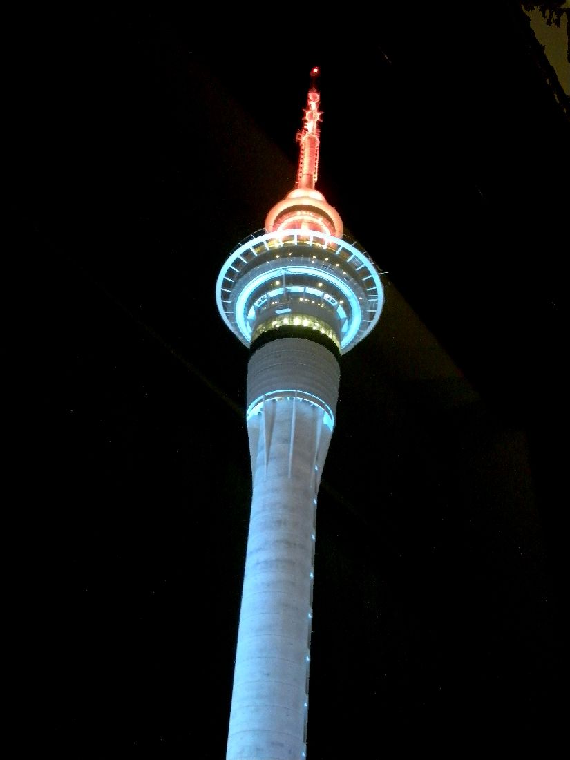 The SkyTower by Night