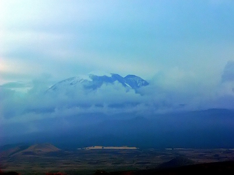 Our One Brief View of Mt. Kilimanjaro