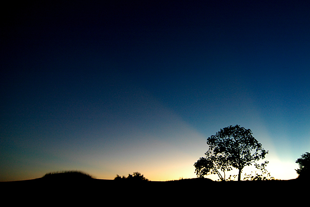 Sunset at Las Lomas de Arena, Santa Cruz, Bolivia