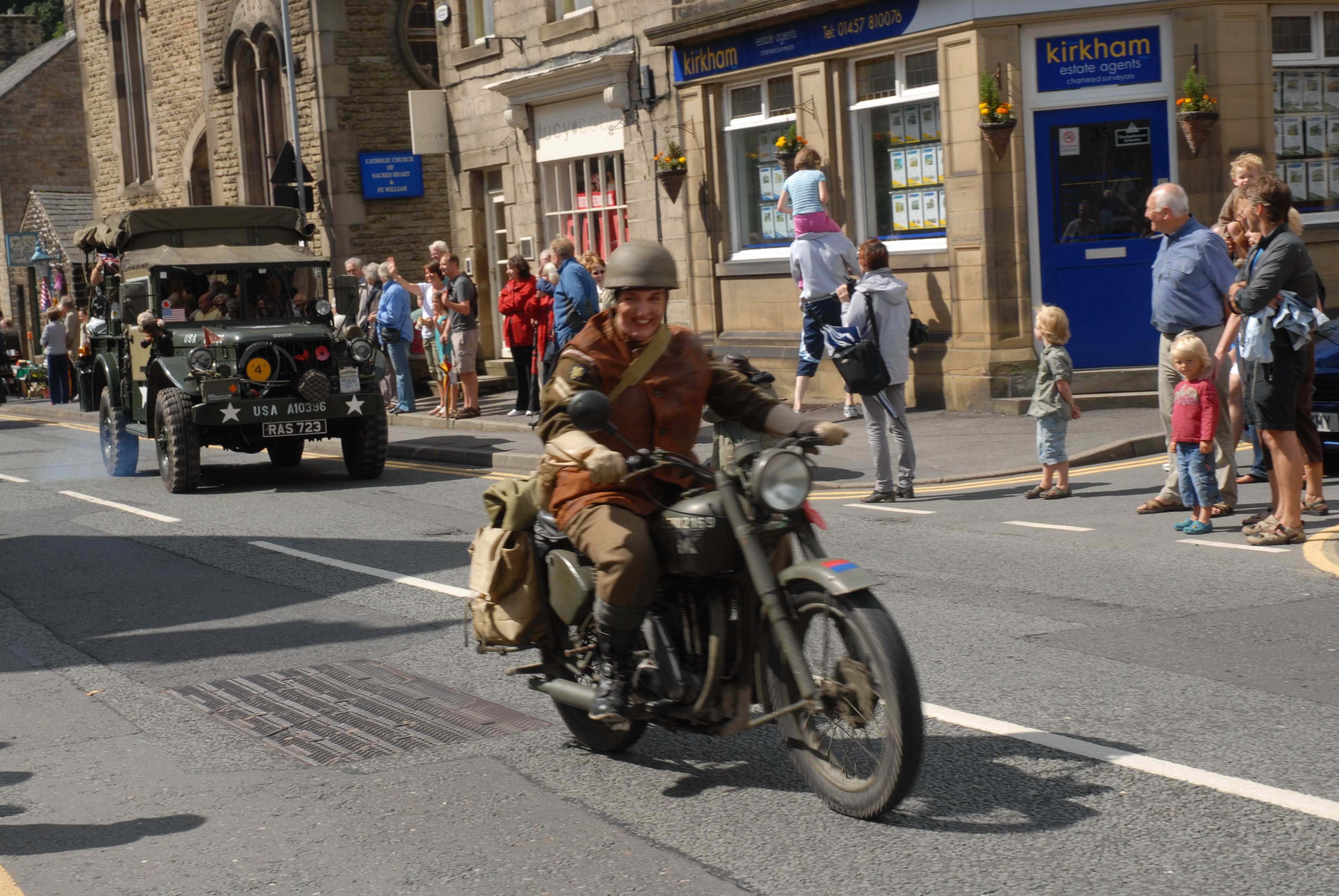 Parade with bike