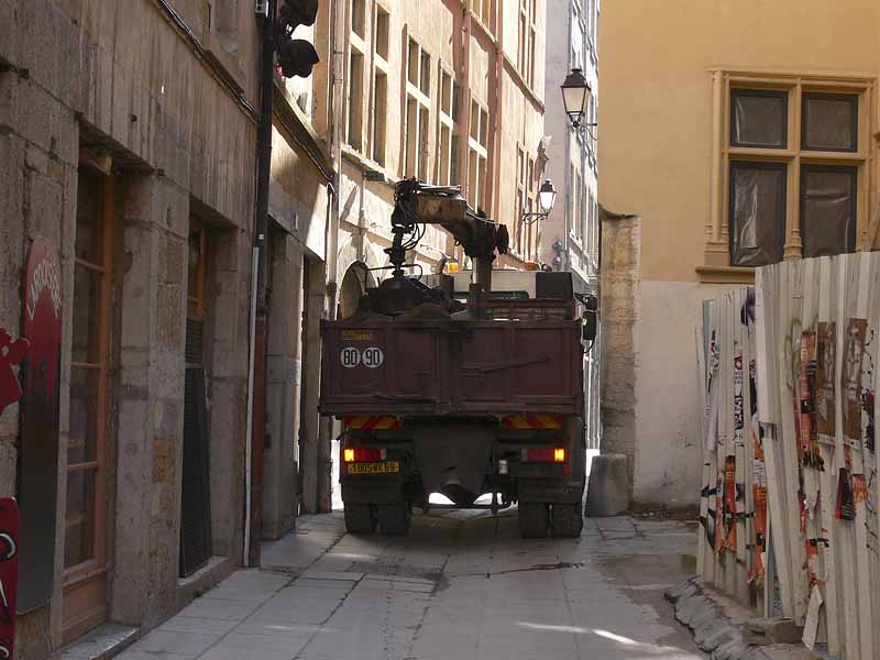 Tight fit in the Old City