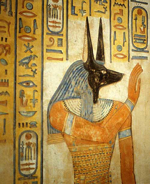 Egyptian God of the Night and Death, Annubis