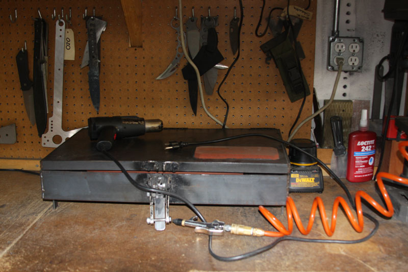 AND THE REST OF THE HI-TECH KYDEX MANUFACTURING EQUIPMENT