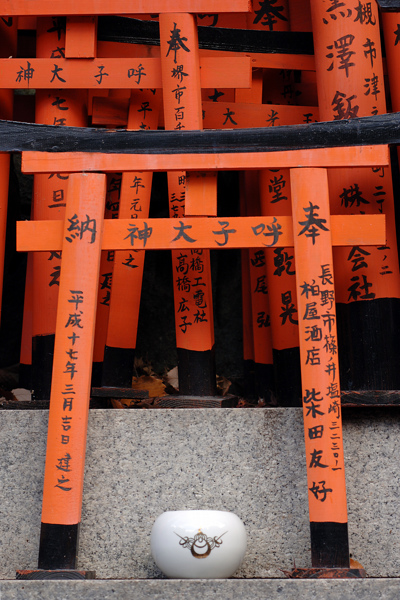 Miniature torii
