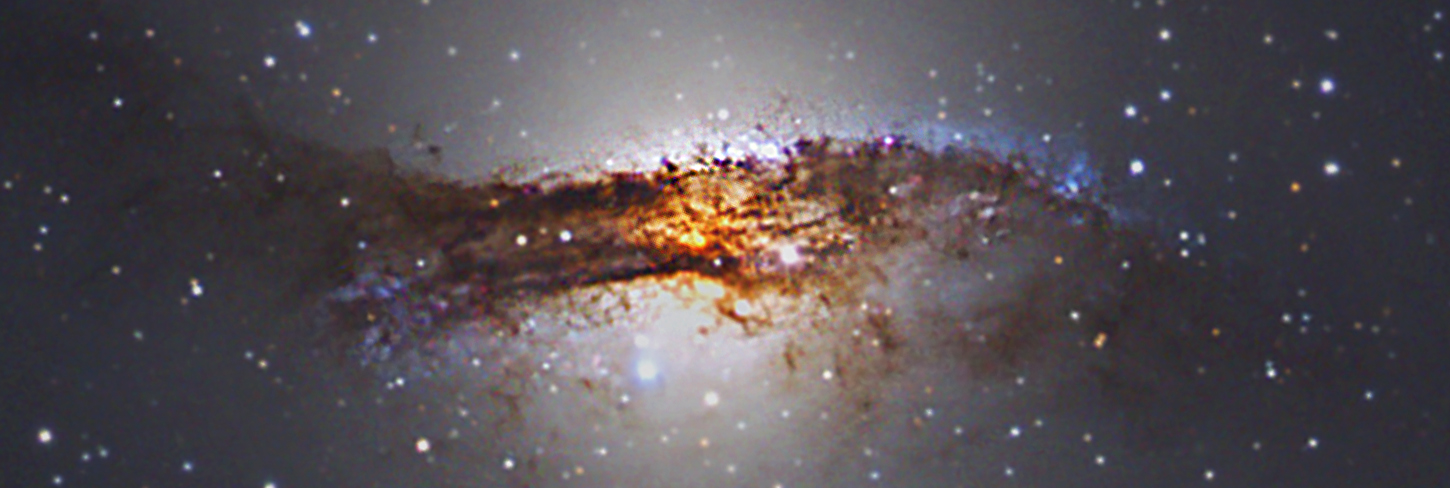Centaurus A Dust Lane Zoomed right in!