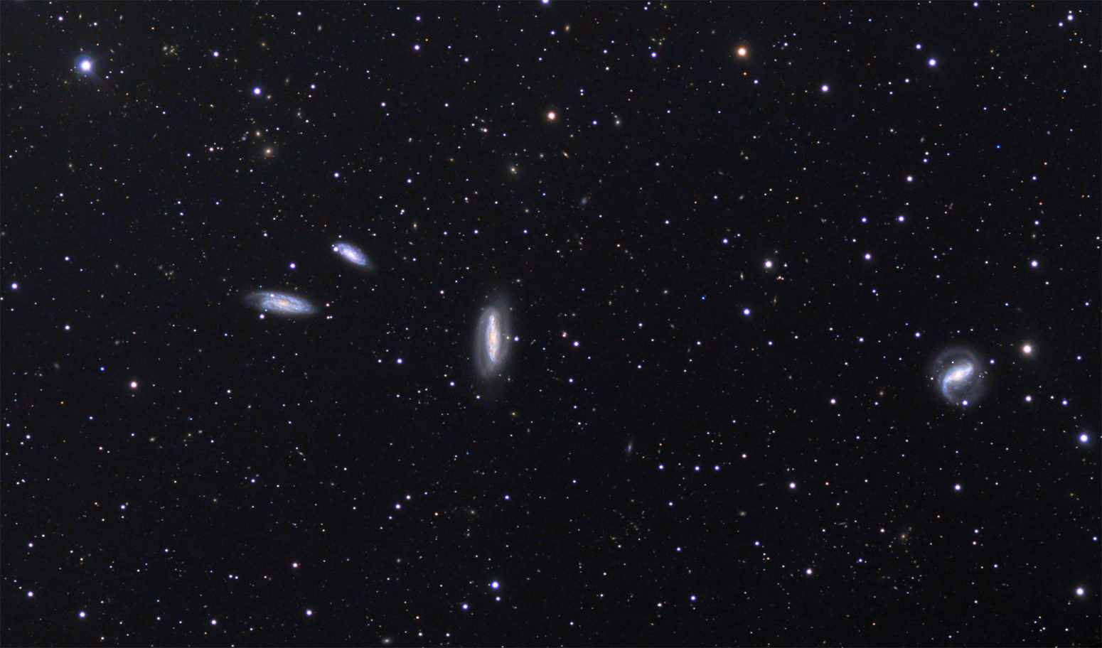Galaxy Quartet in Grus (Small size image)