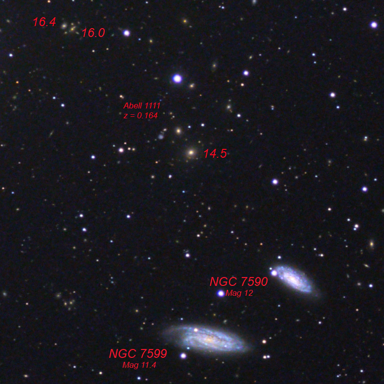 Distant Galaxies in Grus