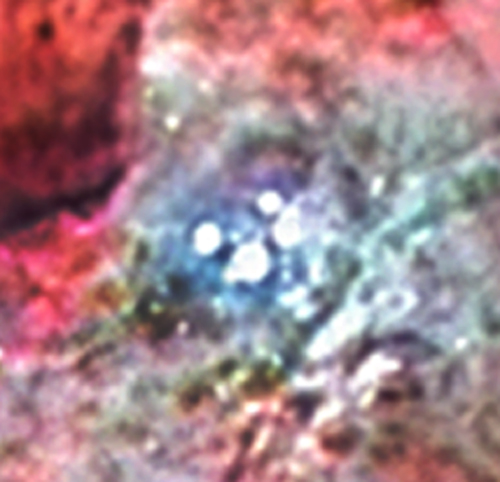 The Trapezium zoomed right in