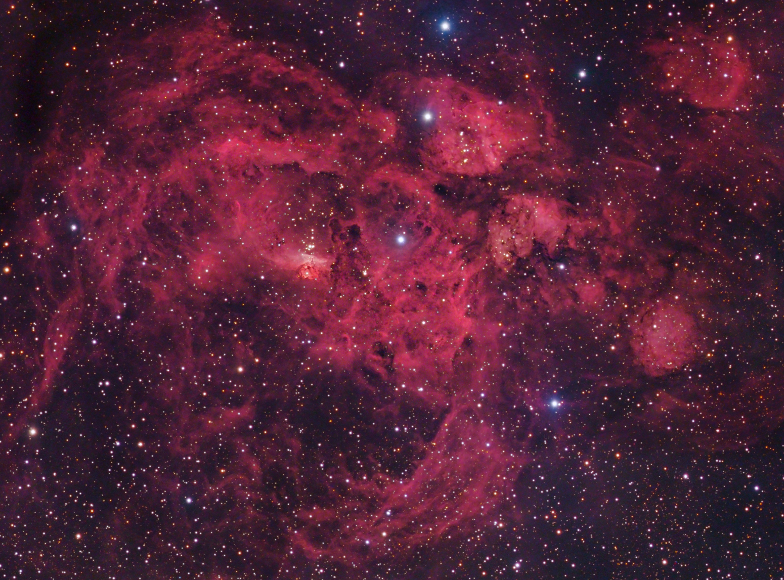 NGC 6357 crop of main nebula (1.5 meg)