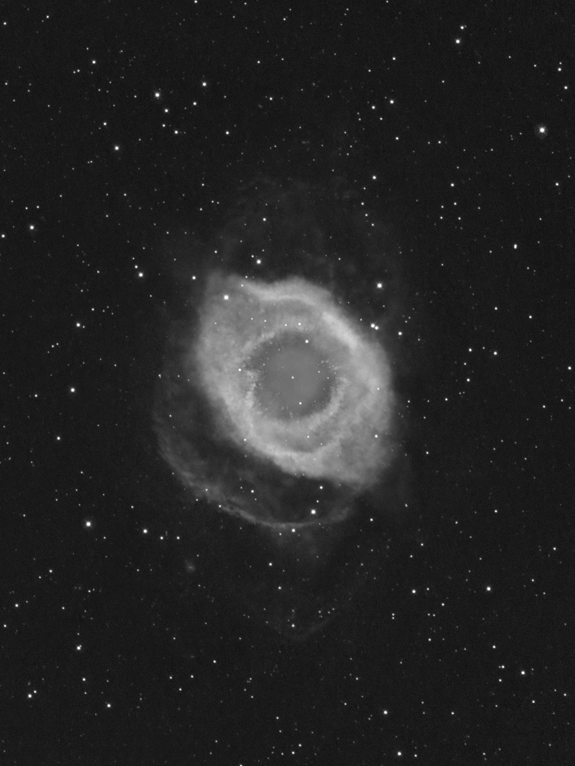Helix Nebula in Halpha - crop