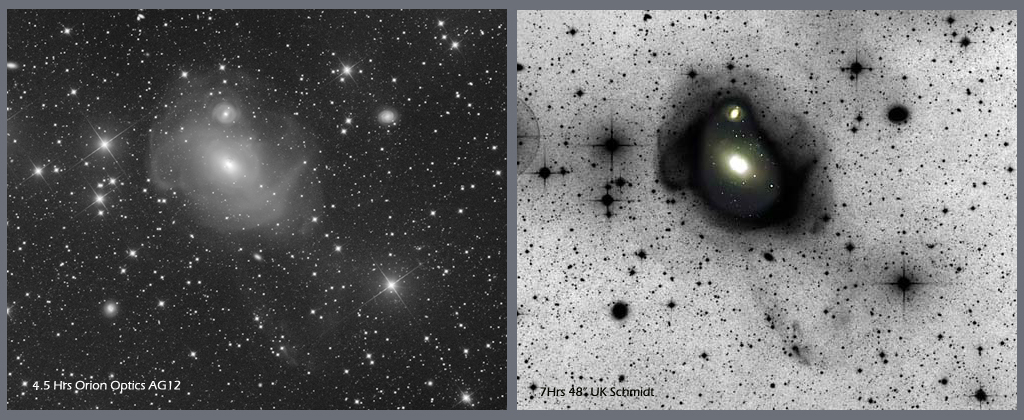 NGC 1316 AG12 vs UK Schmidt