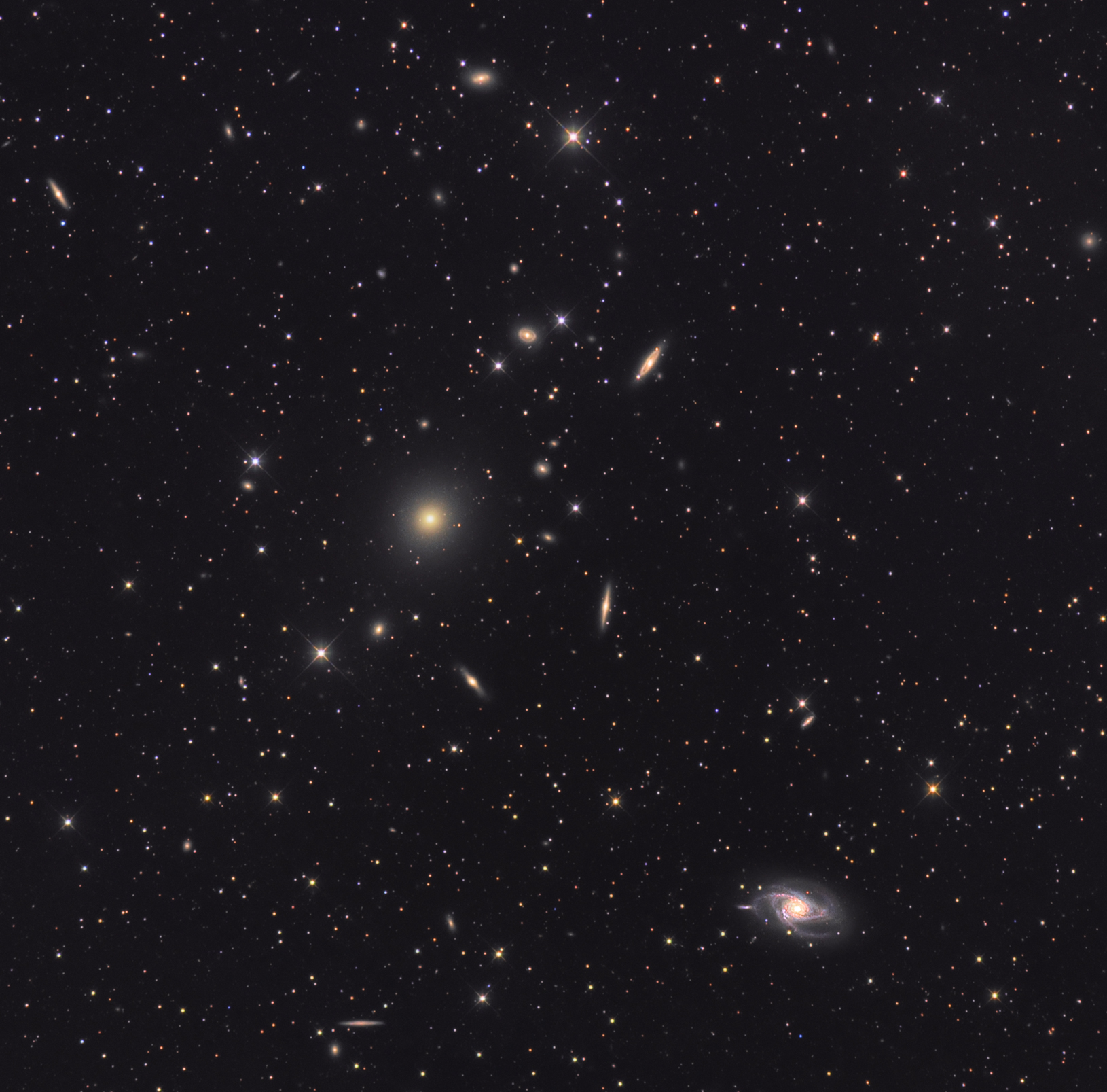 NGC 5044 Galaxy Group Main Members
