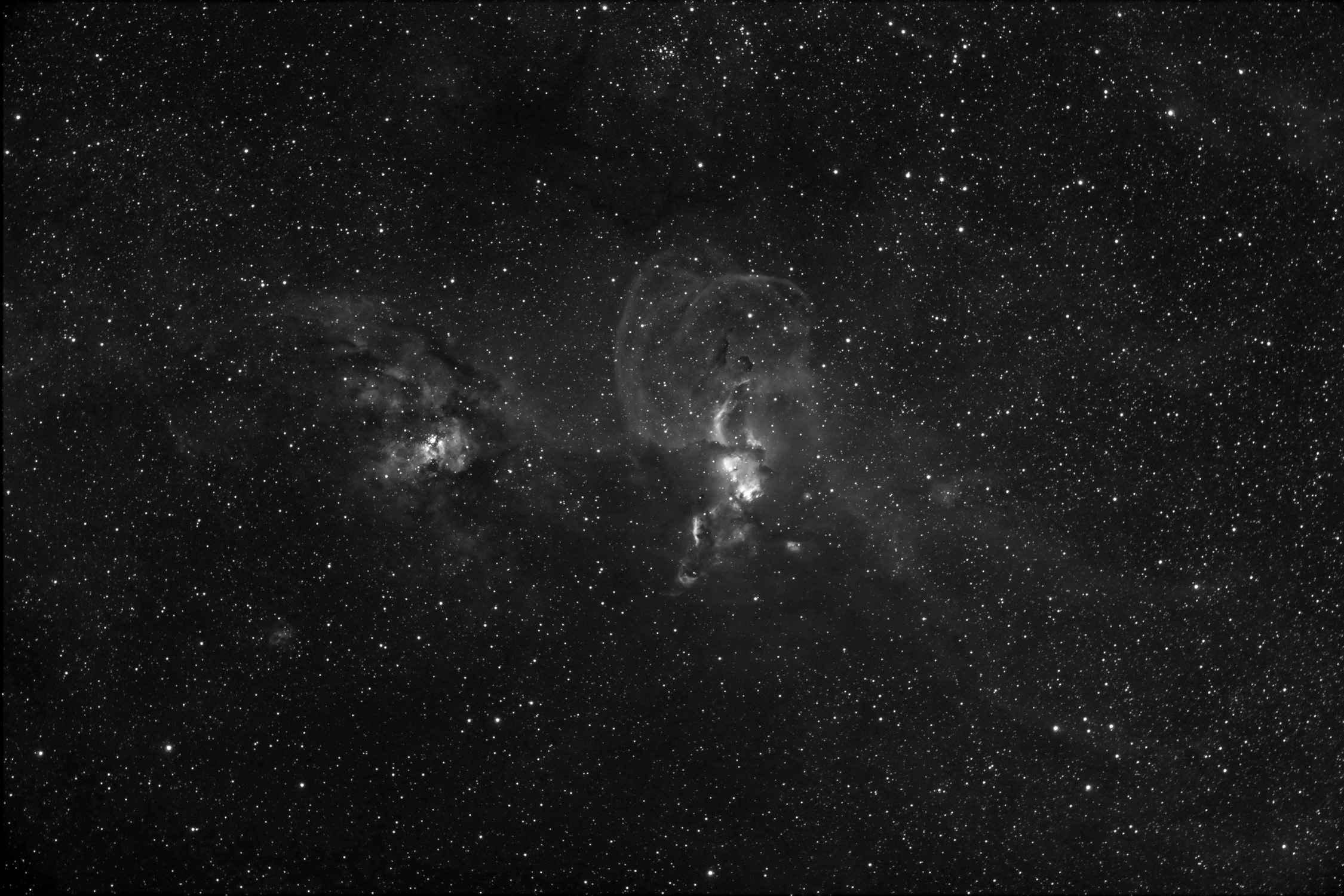 NGC 3576 H-alpha
