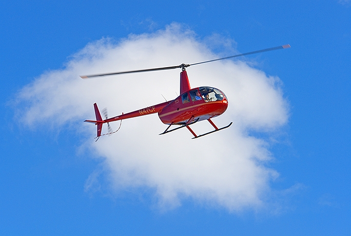 Helicopter - San Carlos Airport