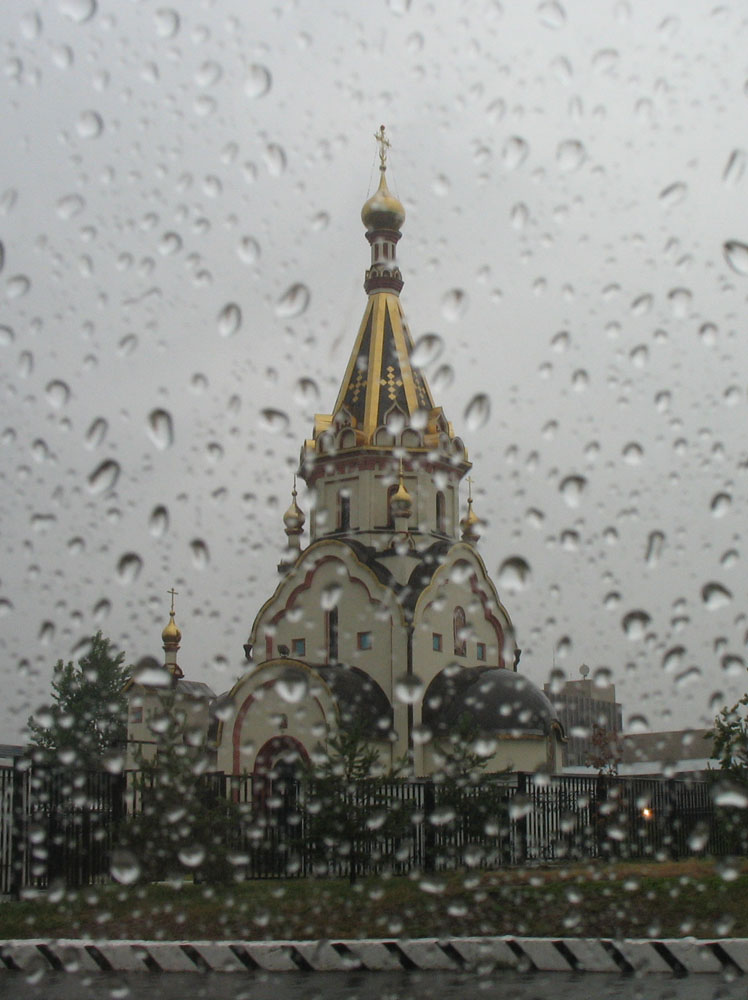 Moscow airport chapel