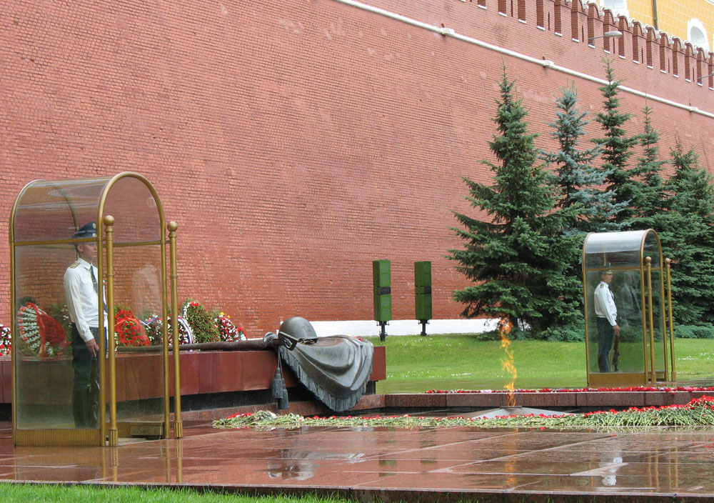 Moscow, Kremlin, Tomb of the unknown Soldier