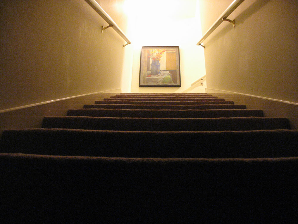 Into the light: Upstairs