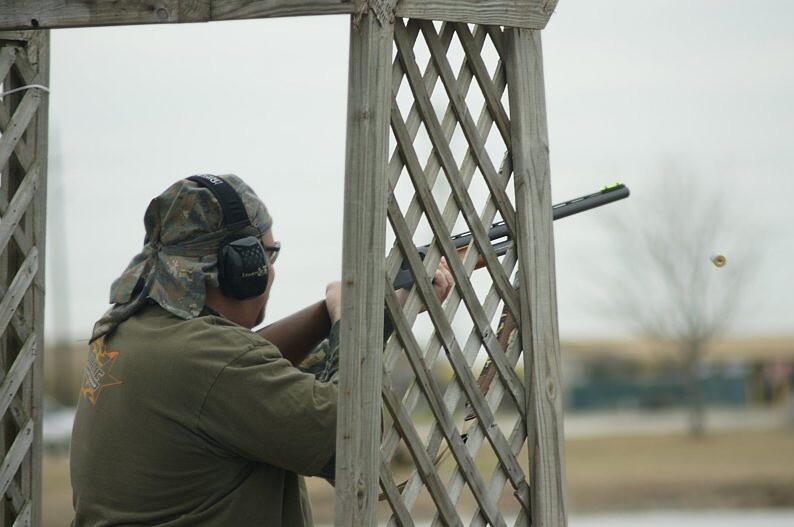Flying Shotgun Shell