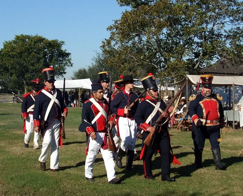 Re-Enactment Mexican Soldiers