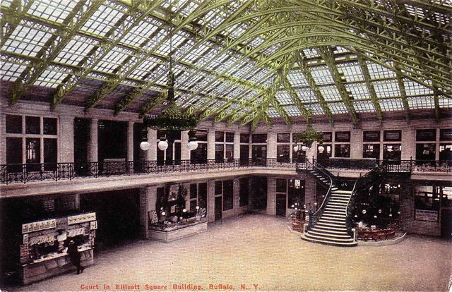Ellicott Square Building Courtyard