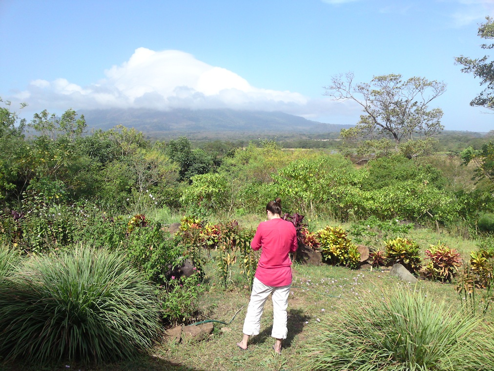 One of the vulcanoes on Isla de Ometepe