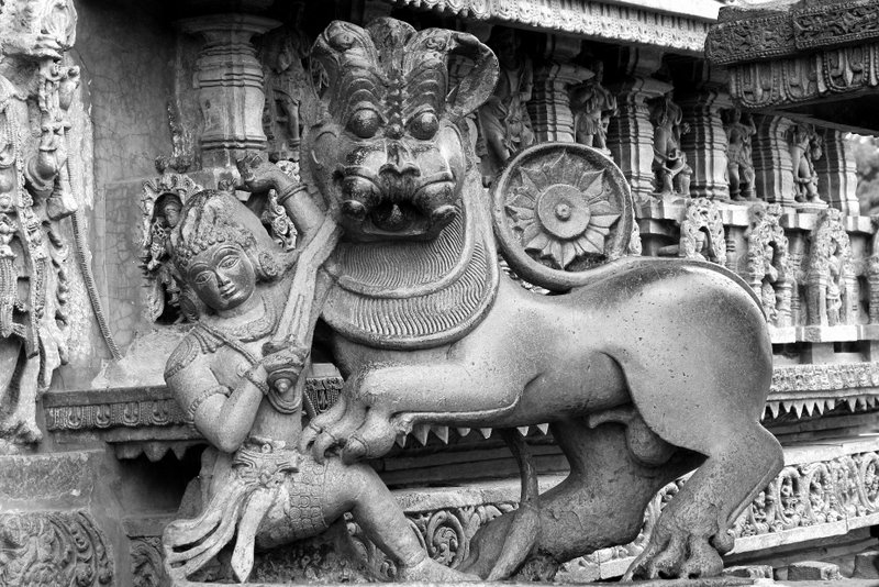 Sala, Hoy! Hoysala emblem, Belur