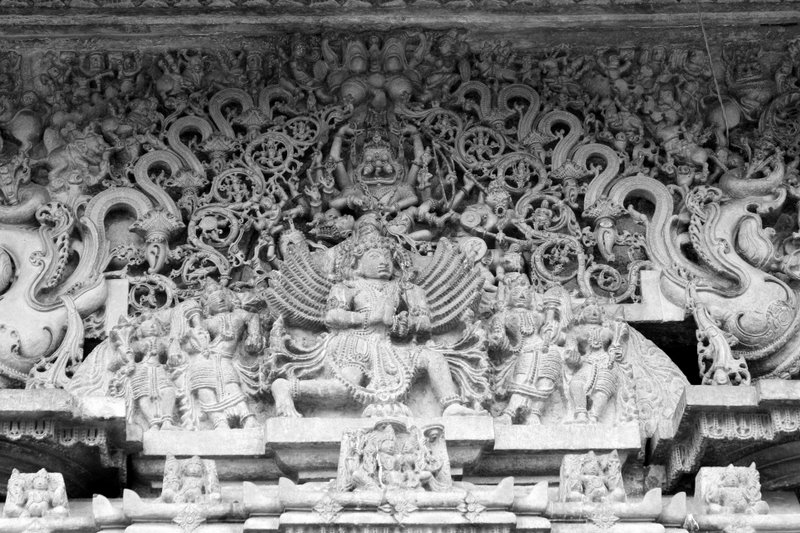 Miniature carvings, Belur