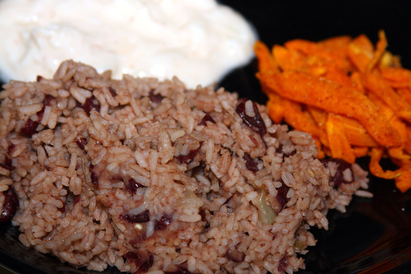 Rice and Peas - Jamaican recipe