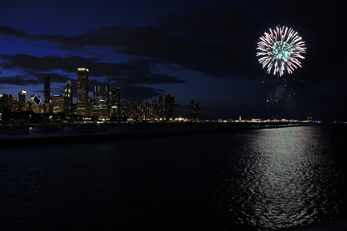 night bigger and better, Chicago photo Karthik Raja photos