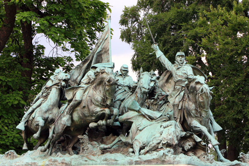 The cavalry sculpture group, Washington D.C.